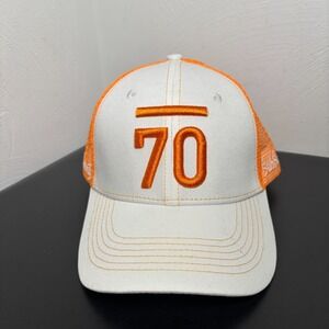 Sub 70 Golf Apparel Paradigm Trucker Hat Orange White Snapback Cap Men's Unisex